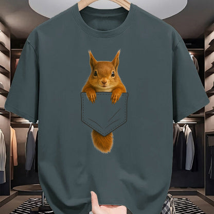 Best Thanksgiving Family Shirt , Funny Thanksgiving UnisexT-Shirt/Hoodie/Sweatshirt HLT00 - Cute Squirrel Pocket Funny Gifts for Men Women Teen Kid T-Shirt