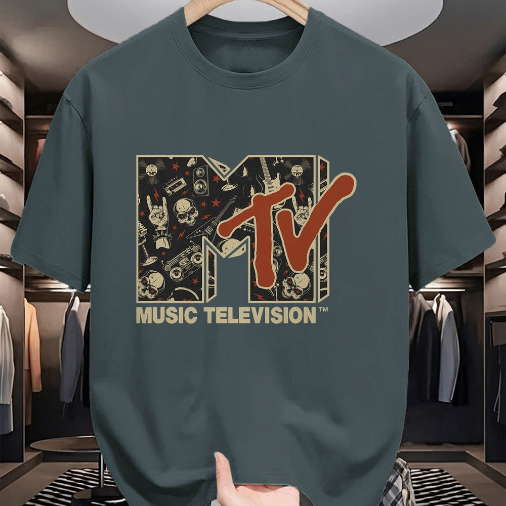 Guitar Lover Shirt, Funny Guitar UnisexT-Shirt/Hoodie/Sweatshirt HLT00 - MTV Rock n Roll Music Hard Heavy Metal Skull Guitar Vintage T-Shirt