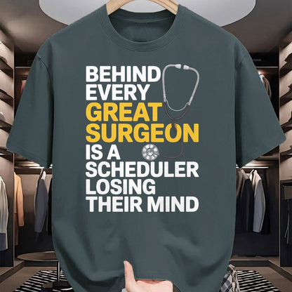 Best Doctor Shirt, Funny Doctor UnisexT-Shirt/Hoodie/Sweatshirt HLT00 - Every Great Surgeon Surgeon Surgery Tech Surgery Scheduler T-Shirt