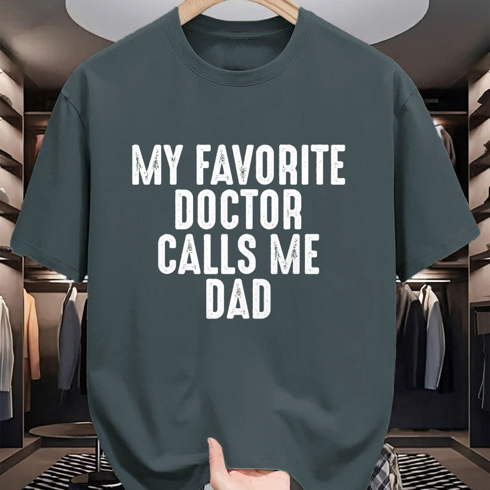 Best Doctor Shirt, Funny Doctor UnisexT-Shirt/Hoodie/Sweatshirt HLT00 - Proud Dad Of A Doctor - Medical Practitioner Physician Dad T-Shirt