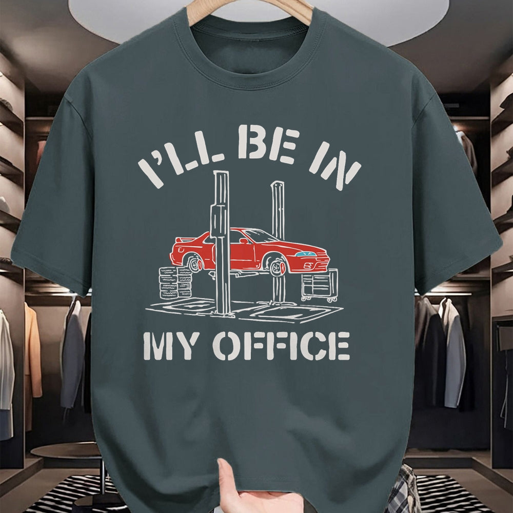 Best Mechanic Life Shirt, Funny Mechanic UnisexT-Shirt/Hoodie/Sweatshirt HLT00 - I'll Be in My Office Funny Auto Mechanic Gifts Car Mechanics T-Shirt