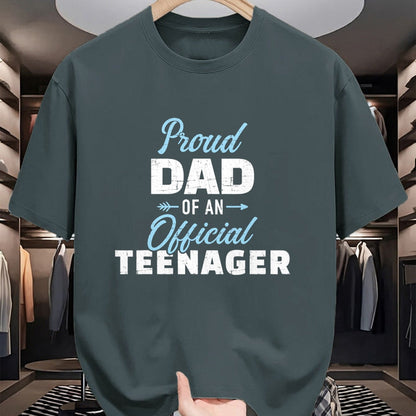Gift for Dad Shirt, Funny Dad Unisex T-Shirt/Hoodie/Sweatshirt HLT00 – Proud dad of a teenager 13th birthday T-Shirt