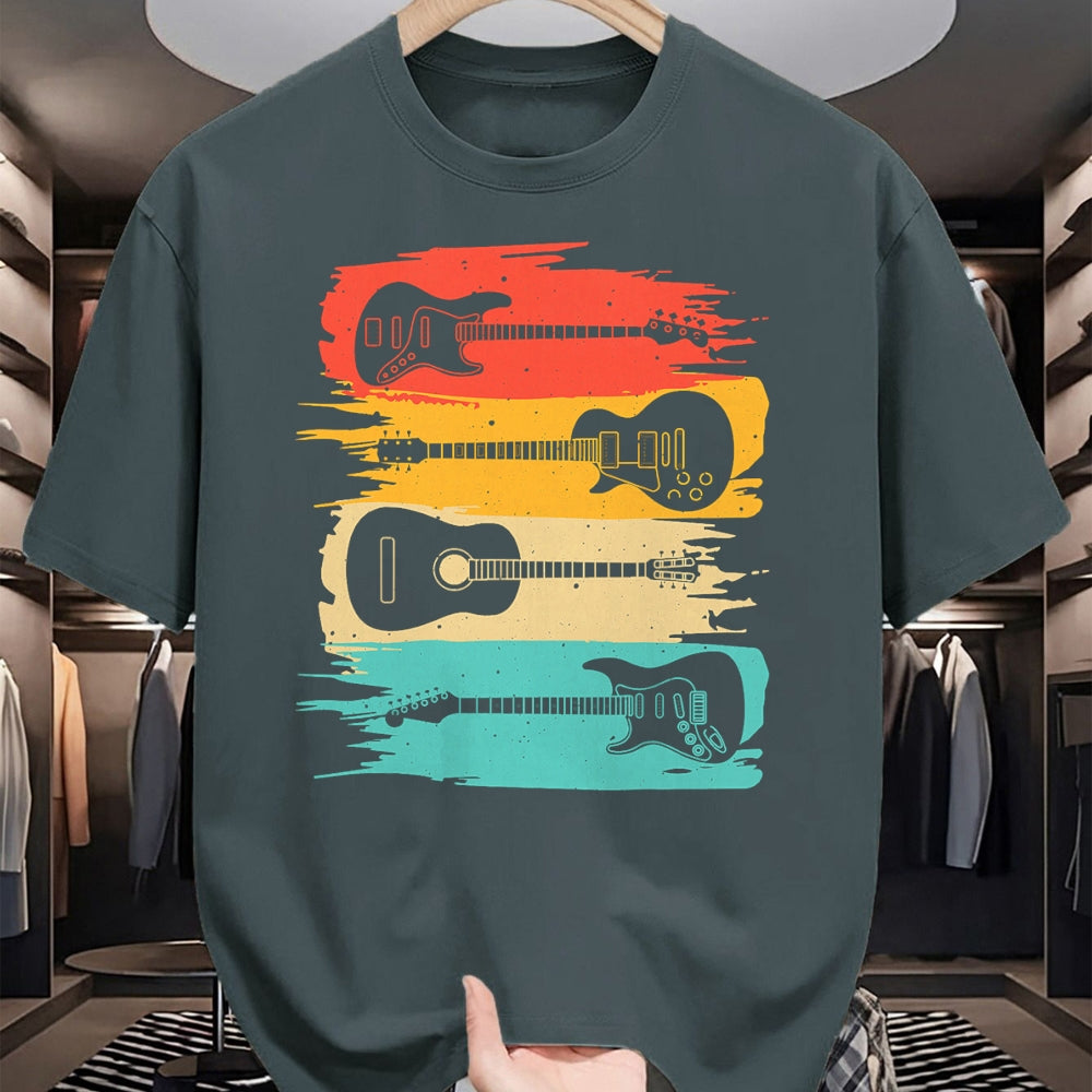 Guitar Lover Shirt, Funny Guitar UnisexT-Shirt/Hoodie/Sweatshirt HLT00 - Vintage Guitar Gift for Men Women Music Band Guitarist Stuff T-Shirt