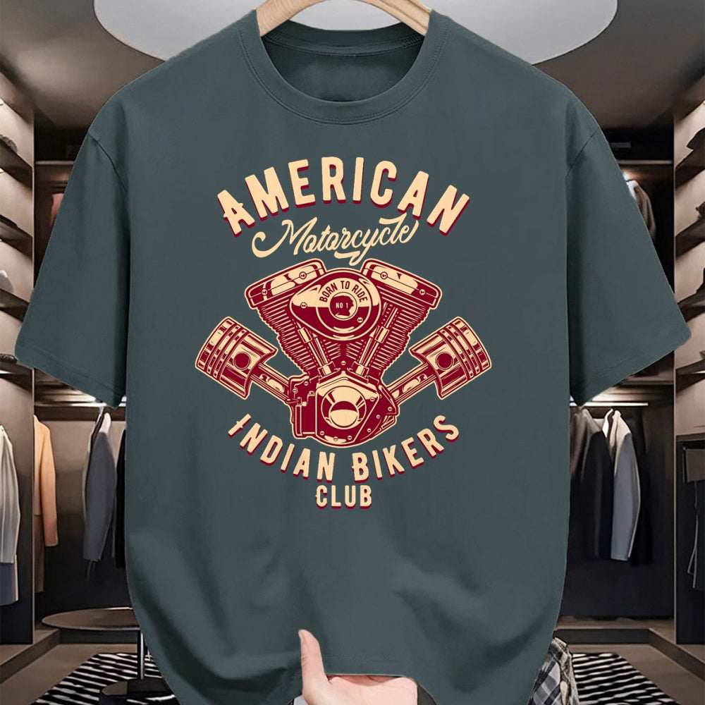 Native American T-Shirts, Vintage Native American Unisex T-Shirt/Hoodie/Sweatshirt HLT00 - native American Motorcycle Indian Bikers Club