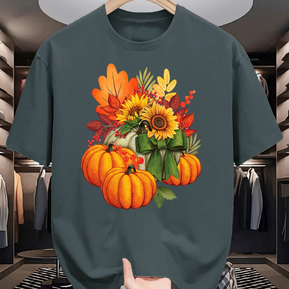 Best Thanksgiving Family Shirt , Funny Thanksgiving UnisexT-Shirt/Hoodie/Sweatshirt HLT00 - Thanksgiving Pumpkin Sunflower Fall Autumn Holiday T-Shirt