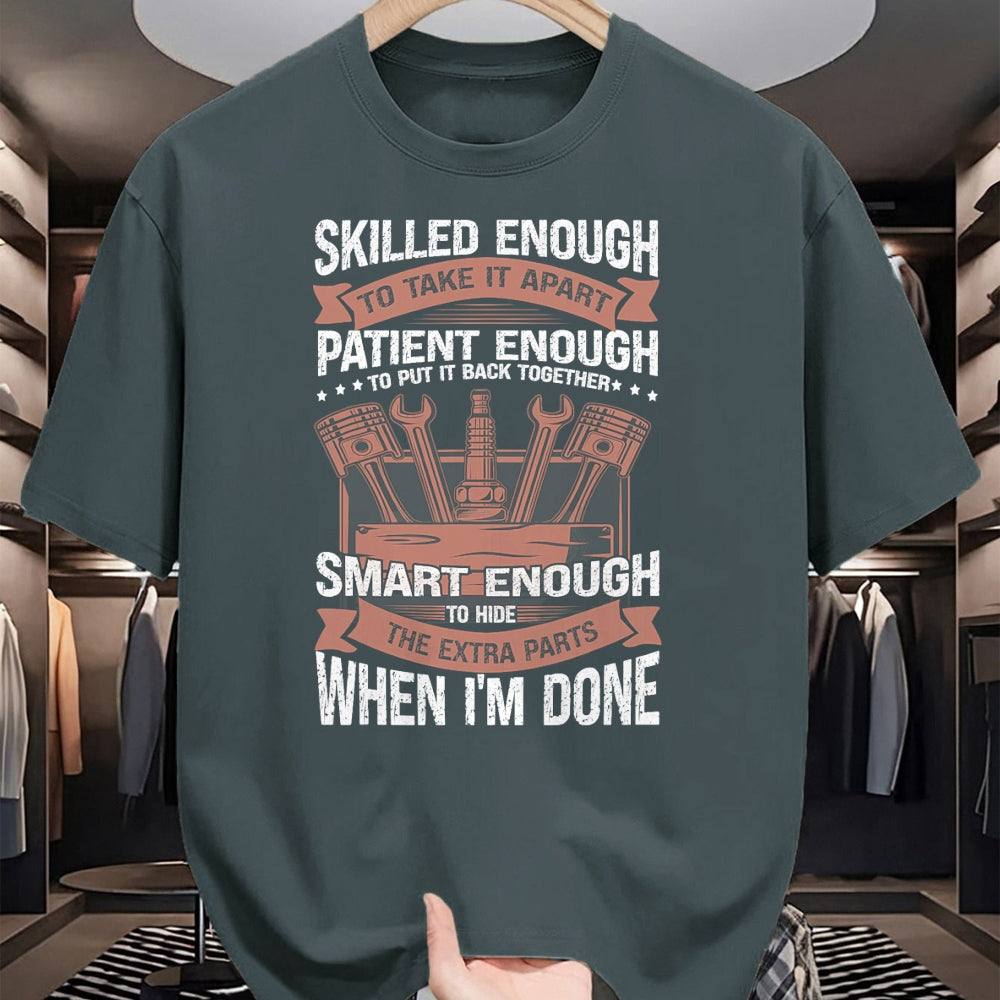 Best Mechanic Life Shirt, Funny Mechanic UnisexT-Shirt/Hoodie/Sweatshirt HLT00 - Mechanic Car Guy Skilled Enough To Take It Apart T-Shirt