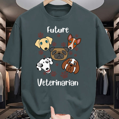 Best Doctor Shirt, Funny Doctor UnisexT-Shirt/Hoodie/Sweatshirt HLT00 - Funny Future Veterinarian Gift  Cute Aspiring Vets Kids T-Shirt