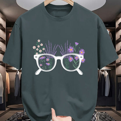 Best Doctor Shirt, Funny Doctor UnisexT-Shirt/Hoodie/Sweatshirt HLT00 - Floral Glasses Optometry Eye Doctor Ophthalmologist Tech T-Shirt