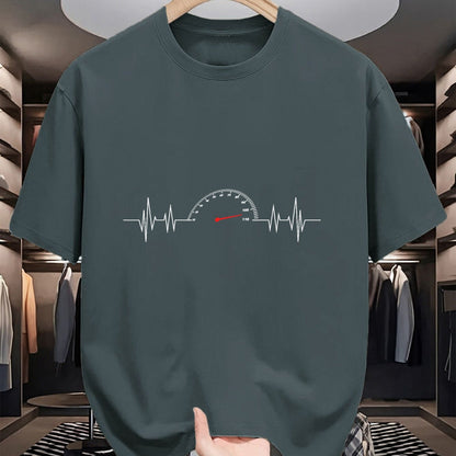 Best Mechanic Life Shirt, Funny Mechanic UnisexT-Shirt/Hoodie/Sweatshirt HLT00 - Car Speedometer Heartbeat - Car Guy Auto Mechanic T-Shirt