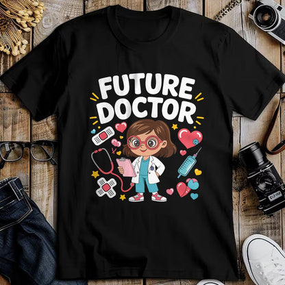 Best Doctor Shirt, Funny Doctor UnisexT-Shirt/Hoodie/Sweatshirt HLT00 - Future Doctor - Future Doctor Cute Girl Medical Career Gifts for Girls Kids T-Shirt