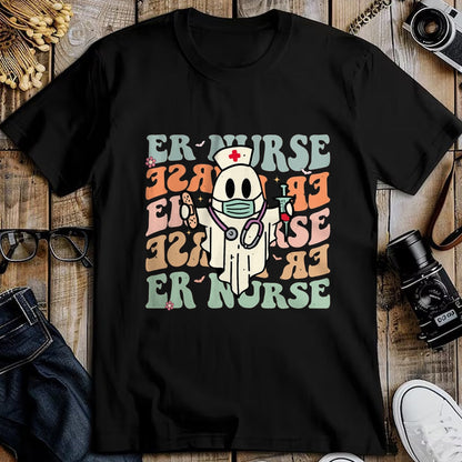 Funny Nurse Shirt, Nurse Unisex T-Shirt/Hoodie/Sweatshirt HLT00 - Groovy Emergency Room Nurse Funny Halloween Costume ER Nurse T-Shirt