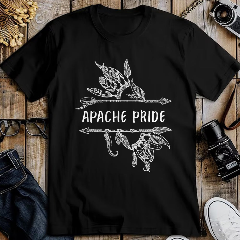 Native American T-Shirts, Vintage Native American Unisex T-Shirt/Hoodie/Sweatshirt HLT00 - Apache Pride Indian Native American Roots