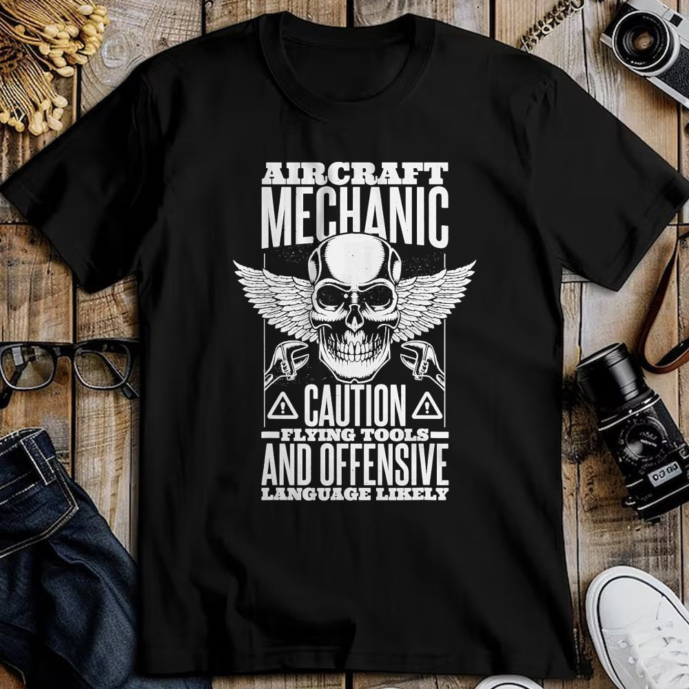 Best Mechanic Life Shirt, Funny Mechanic UnisexT-Shirt/Hoodie/Sweatshirt HLT00 - Aircraft Mechanic Flying Tools and Offensive Language, Plane T-Shirt