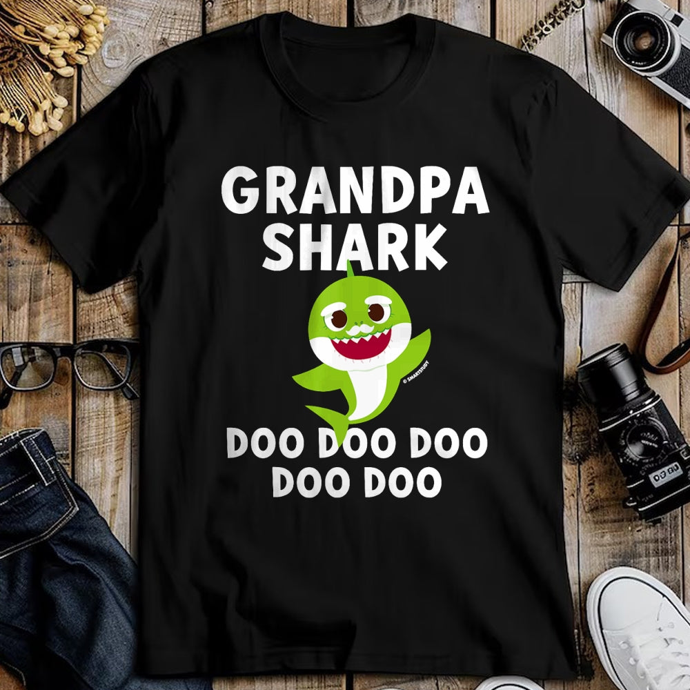 Best Grandpa Shirt, Proud Grandpa Unisex T-Shirt/Hoodie/Sweatshirt HLT00 - Pinkfong Grandpa Shark Official T-shirt T-Shirt