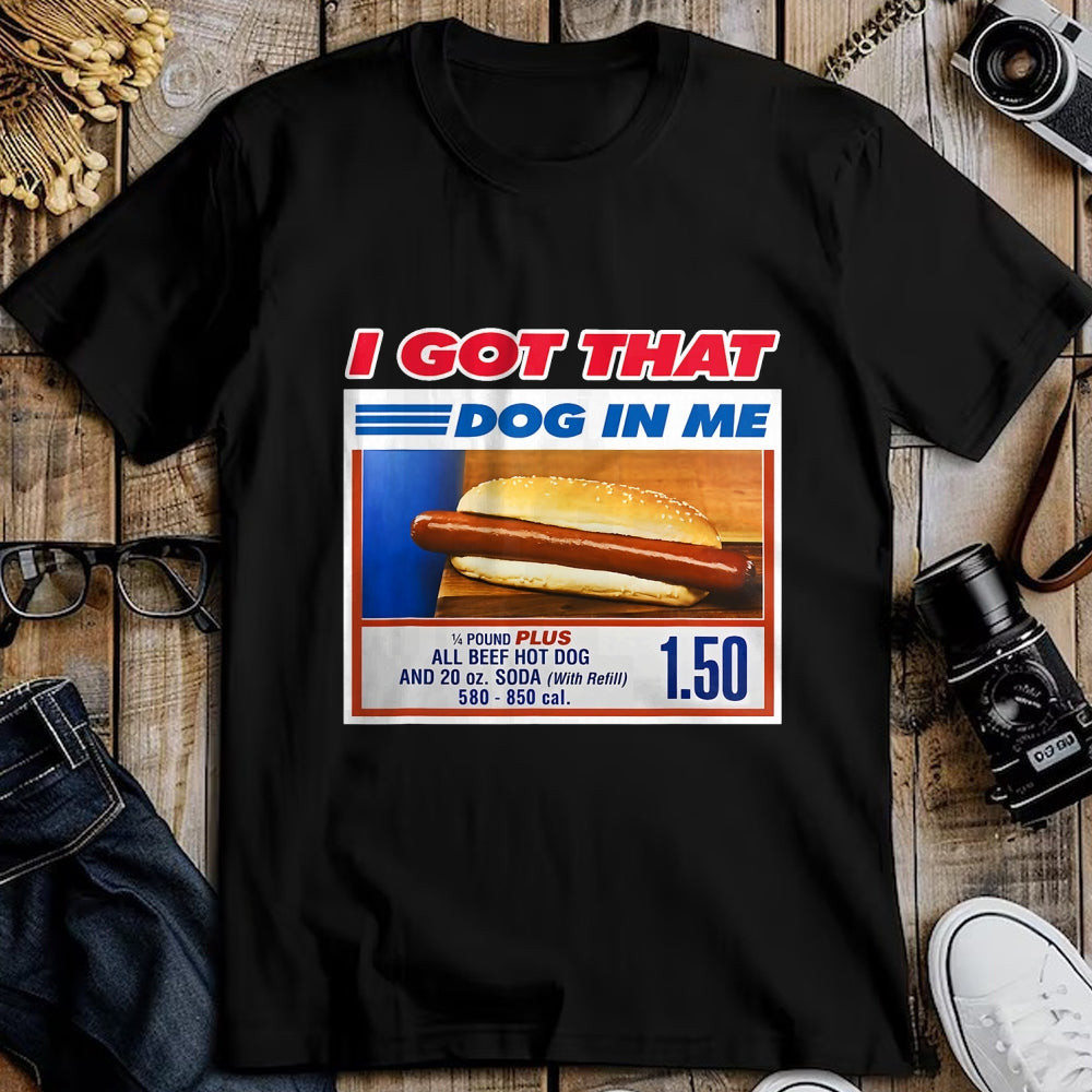 Cute Capybara Shirt, Funny Capybara Unisex T-Shirt/Hoodie/Sweatshirt HLT00 - Retro Vintage I Got that Dog in Me Funny Hotdog Men Women T-Shirt