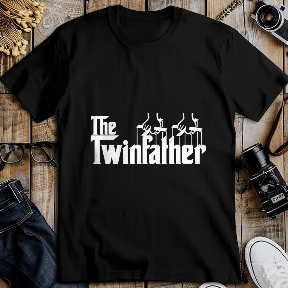 Gift for Dad Shirt, Funny Dad Unisex T-Shirt/Hoodie/Sweatshirt HLT00 – Dad Of Twins Proud Father of Twins Classic Overachiver Premium T-Shirt