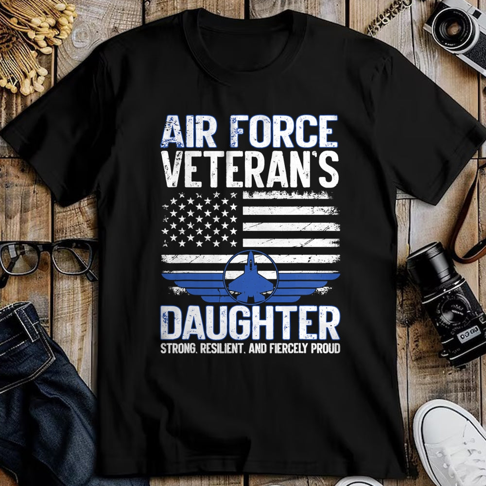 Proud Veteran Shirt, Funny Veteran UnisexT-Shirt/Hoodie/Sweatshirt HLT00 - Proud Daughter of A Air Force Veteran Daughter Veterans Day T-Shirt