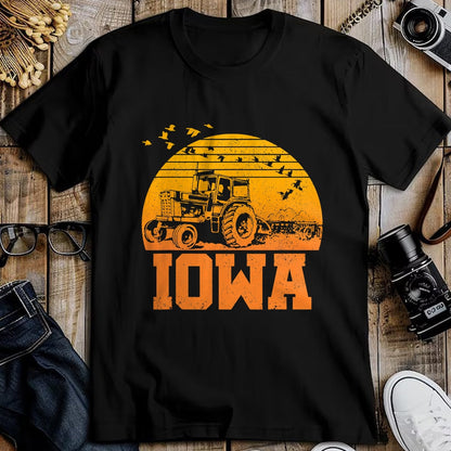 Best Farmer Life Shirt, Funny Farmer UnisexT-Shirt/Hoodie/Sweatshirt HLT00 - Iowa T-Shirt - Vintage Retro Tractor Farmer Shirt Gift T-Shirt