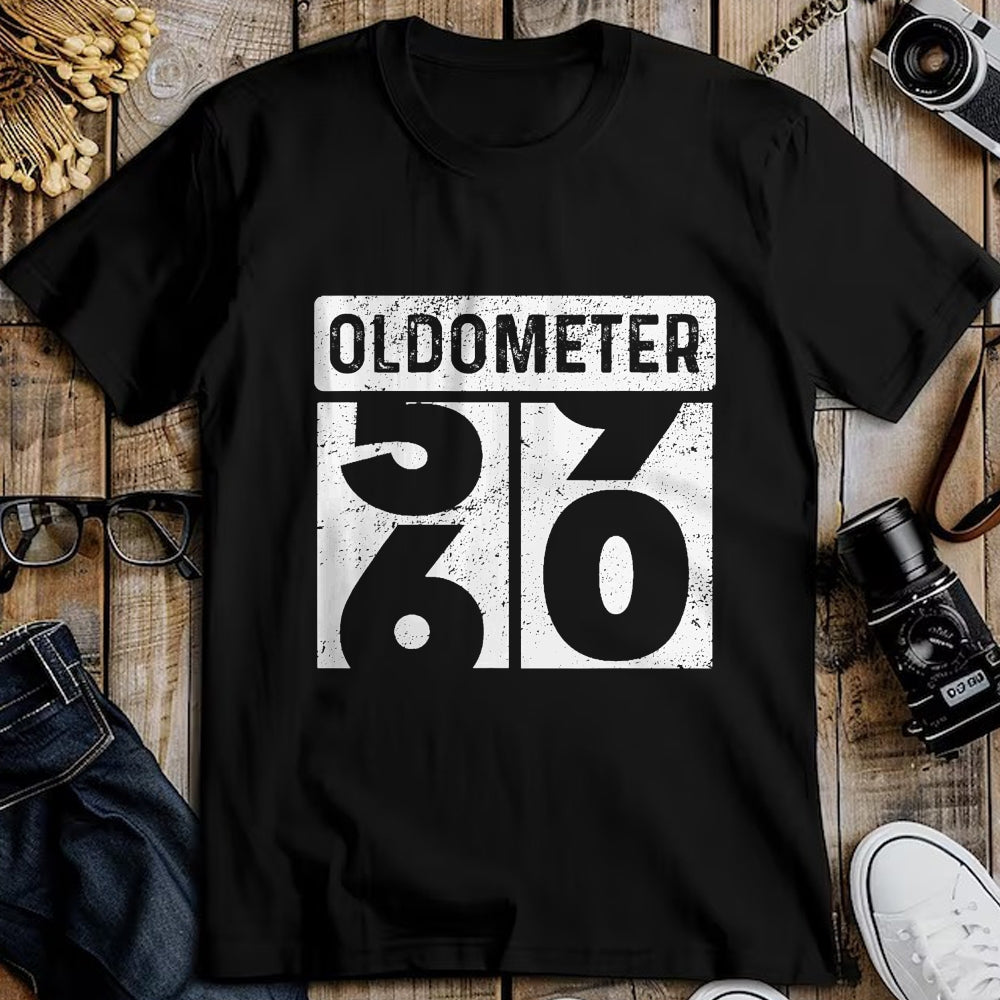 Best Mechanic Life Shirt, Funny Mechanic UnisexT-Shirt/Hoodie/Sweatshirt HLT00 - Oldometer Odometer Funny 60th Birthday Gift 60 yrs Old Joke T-Shirt