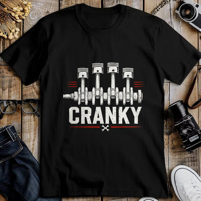 Best Mechanic Life Shirt, Funny Mechanic UnisexT-Shirt/Hoodie/Sweatshirt HLT00 - Cranky Car Mechanic Shirt Crankshaft Engine Piston T-Shirt