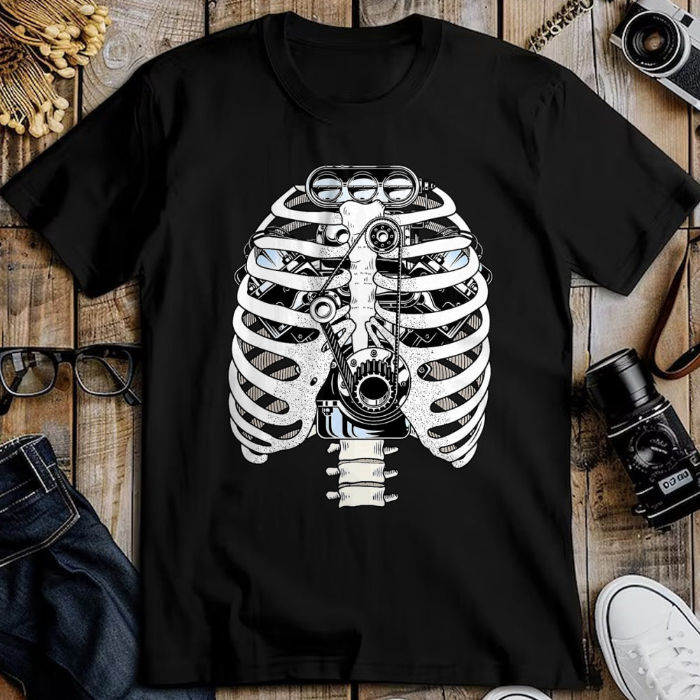 Best Mechanic Life Shirt, Funny Mechanic UnisexT-Shirt/Hoodie/Sweatshirt HLT00 - Car Mechanic Halloween Graphic Engineer Skeleton Mechanics T-Shirt, Men, Black, XX-Large