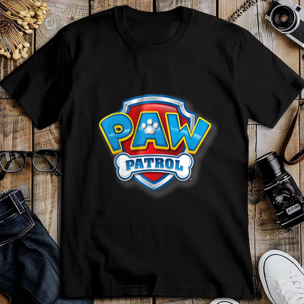 Gift for Mom Shirt, Funny Mom Unisex T-Shirt/Hoodie/Sweatshirt HLT00 - PAW Patrol 3D Logo T-Shirt