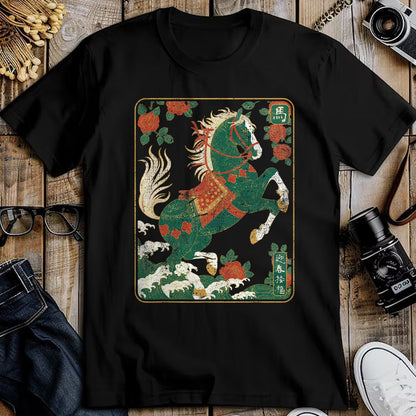 Best Horse Lover Shirt , Funny Horse UnisexT-Shirt/Hoodie/Sweatshirt HLT00 - Vintage Distressed Chinese Zodiac Art Year of the Horse T-Shirt