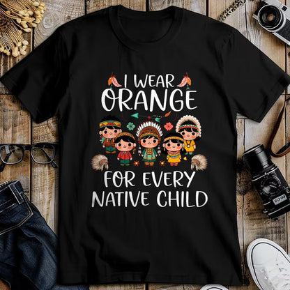 Native American T-Shirts, Vintage Native American Unisex T-Shirt/Hoodie/Sweatshirt HLT00 - Wear orange for every American native Indian children