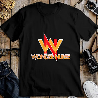 Funny Nurse Shirt, Nurse Unisex T-Shirt/Hoodie/Sweatshirt HLT00 - Wonder Nurse Superhero Costume for RN LPN Nursing Student T-Shirt