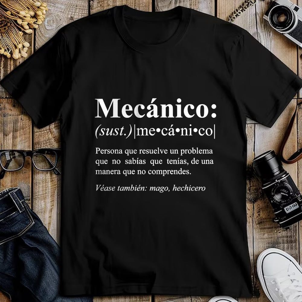Best Mechanic Life Shirt, Funny Mechanic UnisexT-Shirt/Hoodie/Sweatshirt HLT00 - Funny Gifts for Mechanics in Spanish T-Shirt