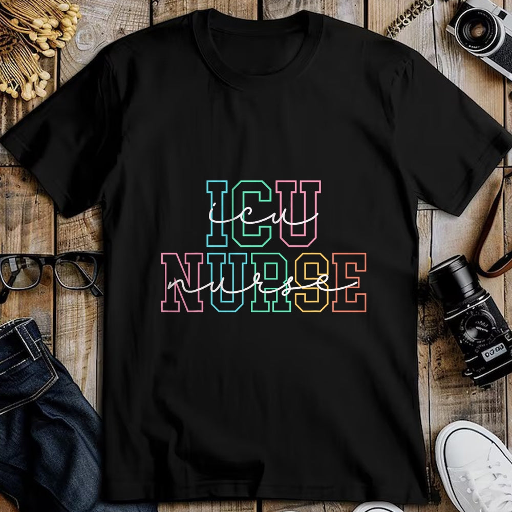 Funny Nurse Shirt, Nurse Unisex T-Shirt/Hoodie/Sweatshirt HLT00 - Icu Nurse Icu Nursing Icu Critical Care Men Women ICU Nurse T-Shirt
