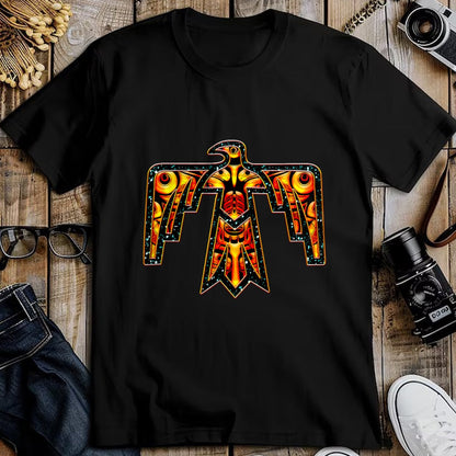 Native American T-Shirts, Vintage Native American Unisex T-Shirt/Hoodie/Sweatshirt HLT00 - Thunderbird Native American Symbol Power Eagle Falcon