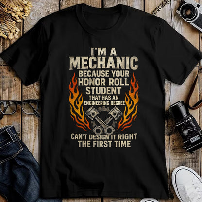 Best Mechanic Life Shirt, Funny Mechanic UnisexT-Shirt/Hoodie/Sweatshirt HLT00 - I'm A Mechanic - Funny Car Repair Garage DIY T-Shirt