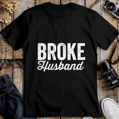 Best Wife Shirt, Wife and Husband Unisex T-Shirt/Hoodie/Sweatshirt HLT00 - Gift for wife T shirt, spoiled wife   Broke Husband Spoiled Wife Funny Matching Couples T-Shirt (1)