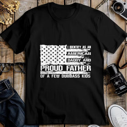 Gift for Dad Shirt, Funny Dad Unisex T-Shirt/Hoodie/Sweatshirt HLT00 – Proud Father of A Few Dumbass Kids Team Daddy Father_s Day T-Shirt