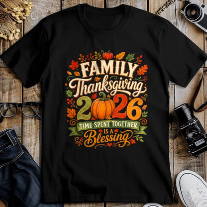 Best Thanksgiving Family Shirt , Funny Thanksgiving UnisexT-Shirt/Hoodie/Sweatshirt HLT00 - Family Thanksgiving Squad 2026 Matching Family Thanksgiving T-Shirt