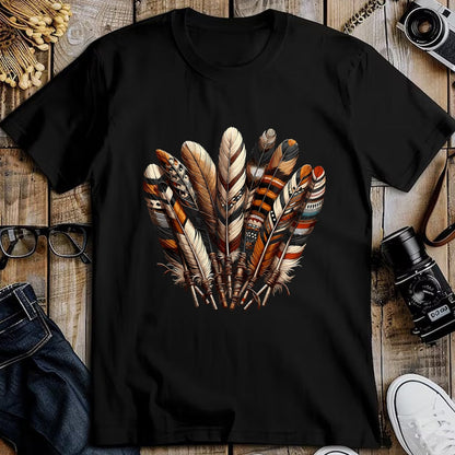 Native American T-Shirts, Vintage Native American Unisex T-Shirt/Hoodie/Sweatshirt HLT00 - Southwest Native American Indian Feather