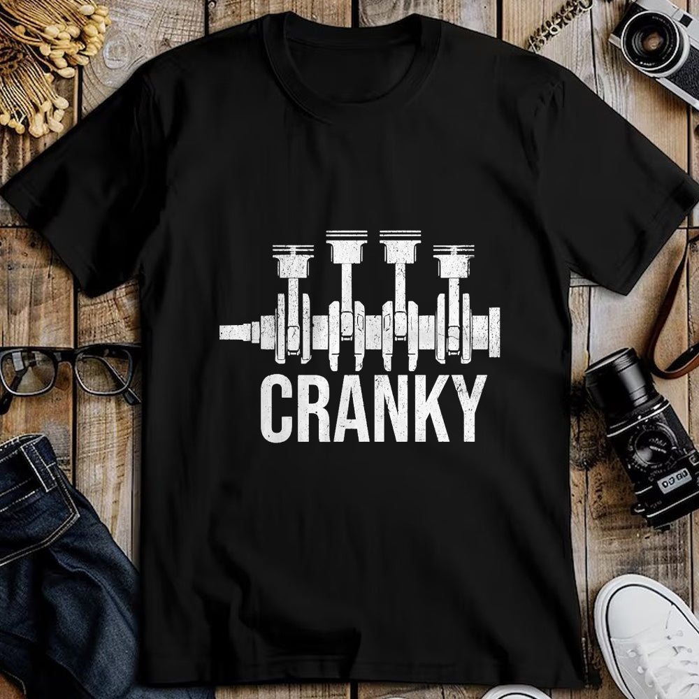 Best Mechanic Life Shirt, Funny Mechanic UnisexT-Shirt/Hoodie/Sweatshirt HLT00 - Cranky Car Engine Crankshaft Cars Lover Mechanics Father Day T-Shirt