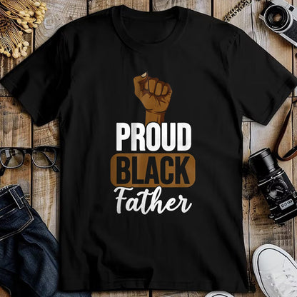Gift for Dad Shirt, Funny Dad Unisex T-Shirt/Hoodie/Sweatshirt HLT00 – Proud Black Father Gift For Black Dad Black Lives Matter T-Shirt