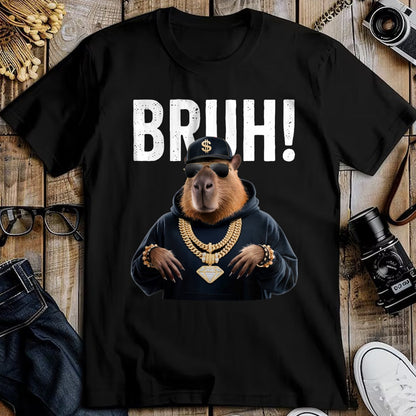 Cute Capybara Shirt, Funny Capybara Unisex T-Shirt/Hoodie/Sweatshirt HLT00 - Stylish Hip Hop Capybara Long Sleeve T-Shirt
