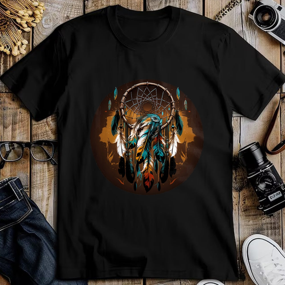 Native American T-Shirts, Vintage Native American Unisex T-Shirt/Hoodie/Sweatshirt HLT00 - Native American Dreamcatcher Indian Design