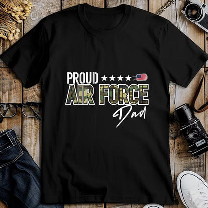 Gift for Dad Shirt, Funny Dad Unisex T-Shirt/Hoodie/Sweatshirt HLT00 – OCP Proud Air Force Dad T-Shirt