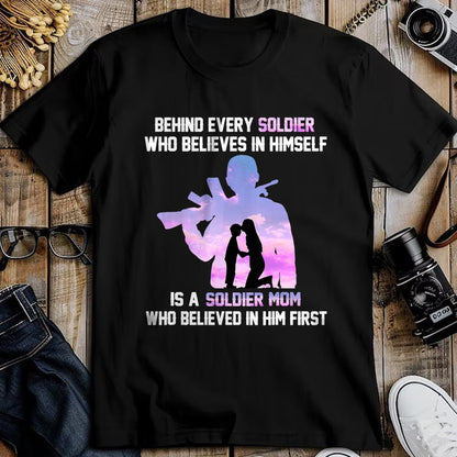 Gift for Mom Shirt, Funny Mom Unisex T-Shirt/Hoodie/Sweatshirt HLT00 - Proud Army Mom of Every Soldier Hero T-Shirt