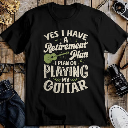 Guitar Lover Shirt, Funny Guitar UnisexT-Shirt/Hoodie/Sweatshirt HLT00 - Guitarists Have A Retirement Plan On Playing Guitar Music T-Shirt