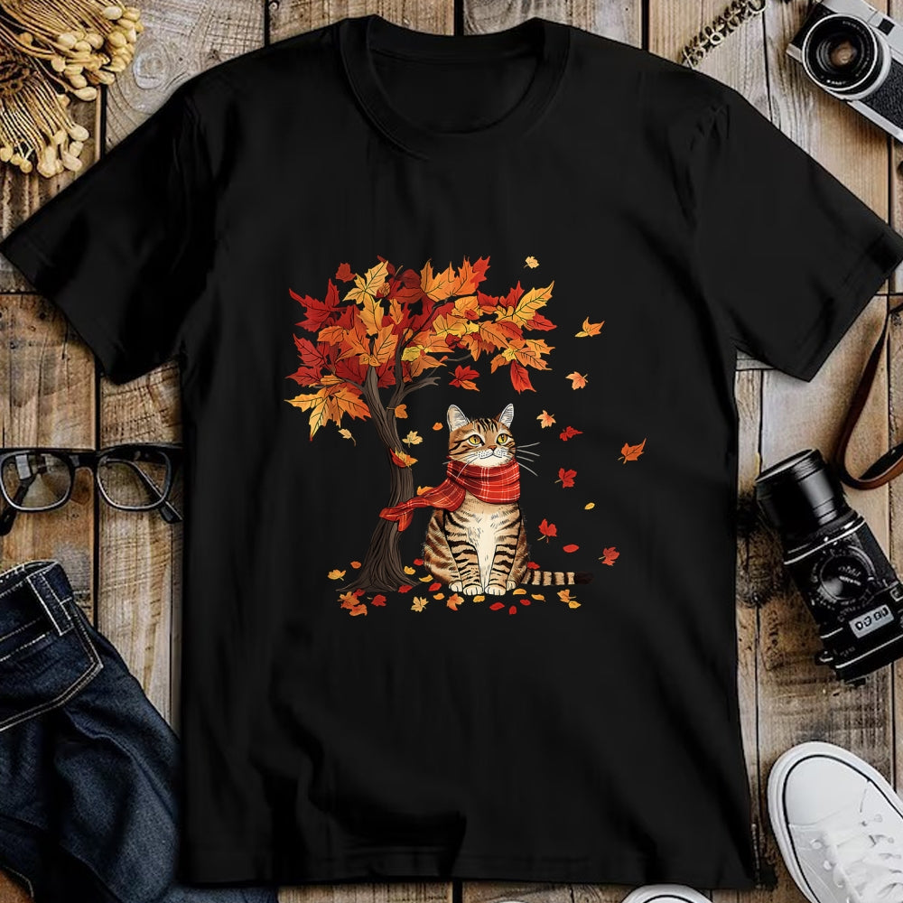Best Thanksgiving Family Shirt , Funny Thanksgiving UnisexT-Shirt/Hoodie/Sweatshirt HLT00 - Cat Leaf Fall Tree Hello Autumn Thanksgiving It's Fall Y'all T-Shirt