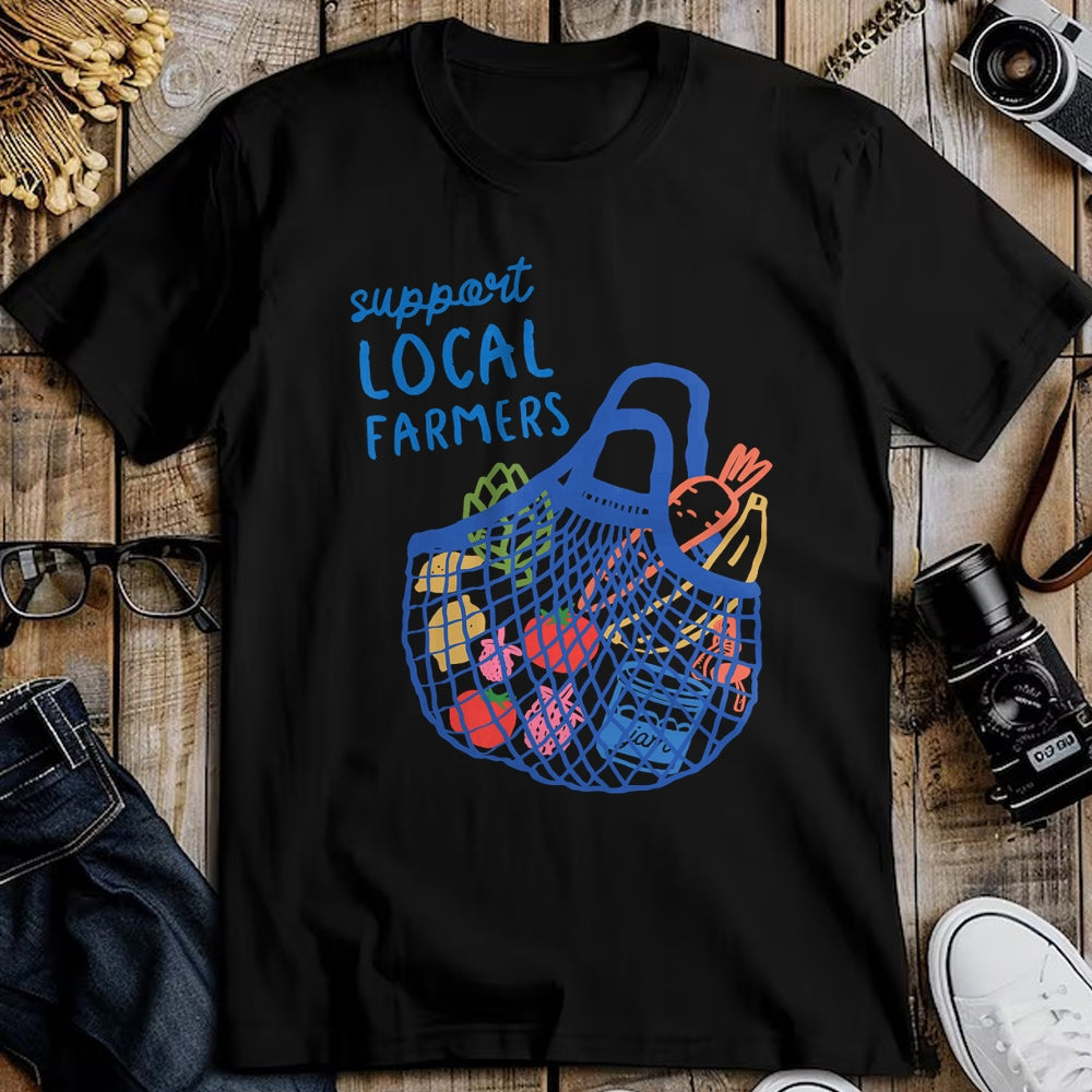 Best Farmer Life Shirt, Funny Farmer UnisexT-Shirt/Hoodie/Sweatshirt HLT00 - Support Local Farmers Italian Summer Fruit Farmers Market T-Shirt