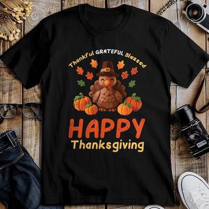 Best Thanksgiving Family Shirt , Funny Thanksgiving UnisexT-Shirt/Hoodie/Sweatshirt HLT00 - Happy Thanksgiving Turkey Coquette Thankful Fall Women Girl T-Shirt