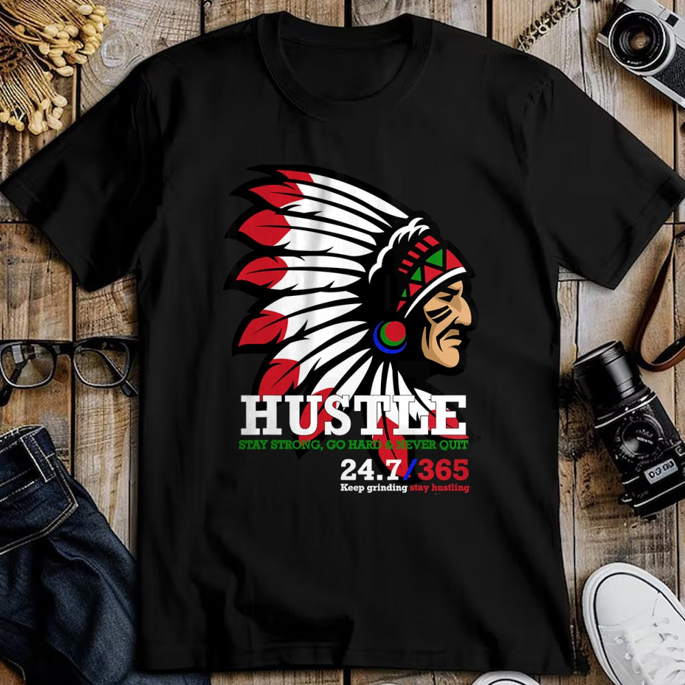 Native American T-Shirts, Vintage Native American Unisex T-Shirt/Hoodie/Sweatshirt HLT00 - Hustle 247 Gang Clothing Native American Men Gift