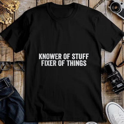 Best Mechanic Life Shirt, Funny Mechanic UnisexT-Shirt/Hoodie/Sweatshirt HLT00 - Knower of Stuff Fixer of Things Handyman Repairman Mechanic T-Shirt