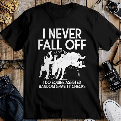 Best Horse Lover Shirt , Funny Horse UnisexT-Shirt/Hoodie/Sweatshirt HLT00 - Never Fall Off Horse Funny Horseback Riding Equestrian Gift T-Shirt
